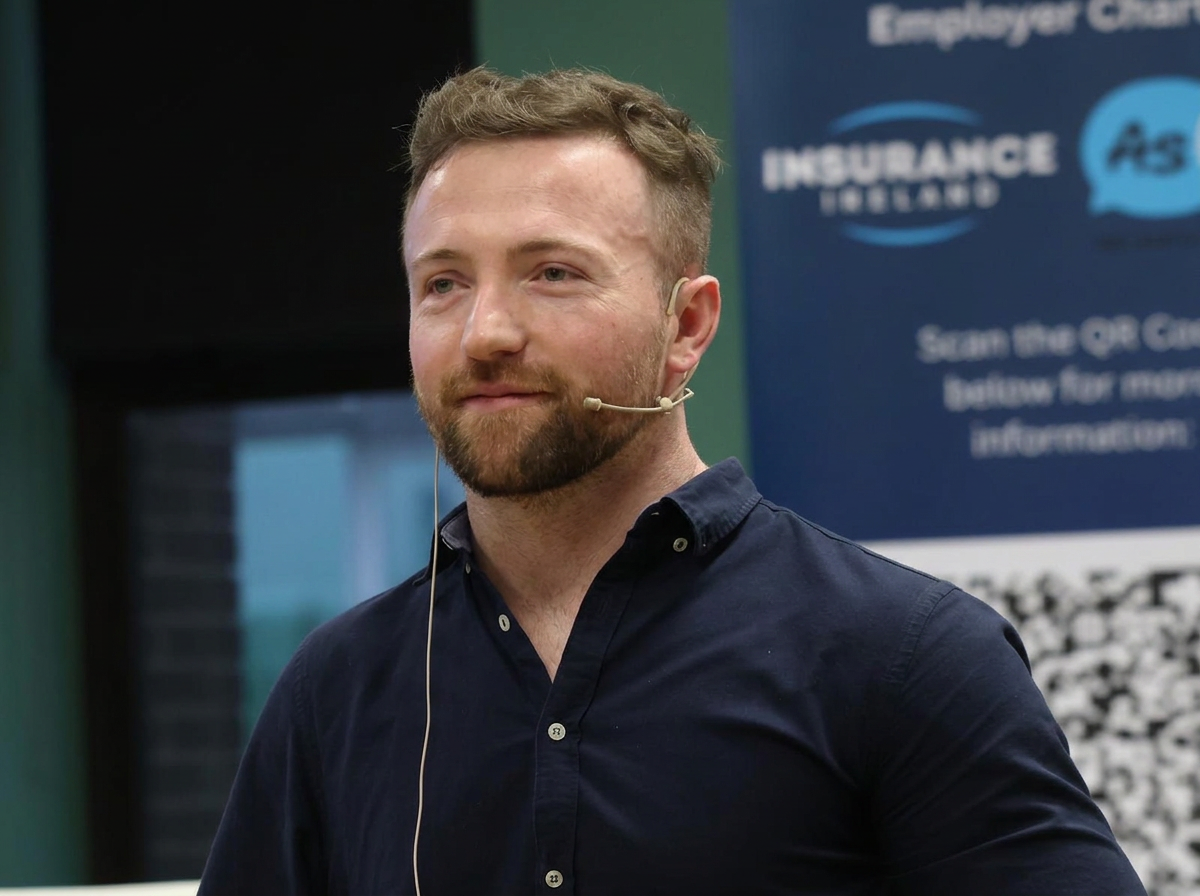 Colin Judge taking part in an Insurance Ireland panel discussion